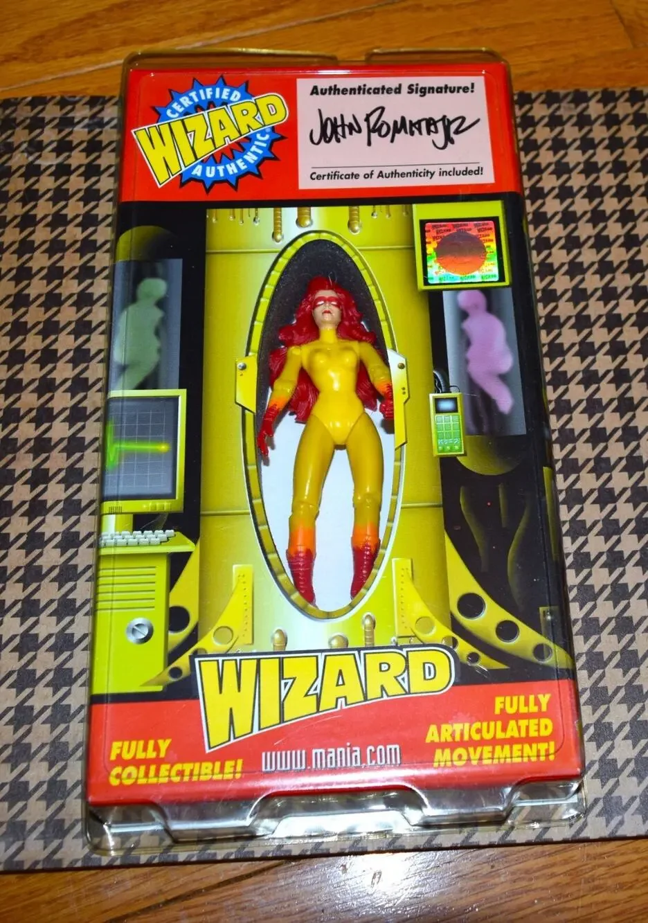 Firestar (Wizard ToyFare Exclusive, Signed)